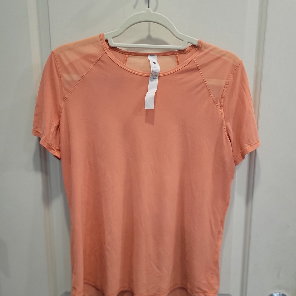 lululemon athletica Coral Short Sleeve Tee